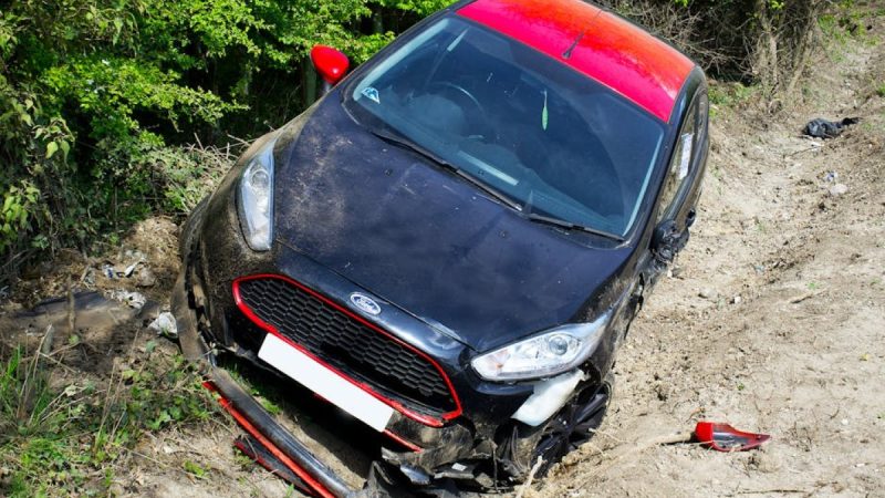 Zderzenie na DW 263 w Lucynowie. Poszkodowana osoba w szpitalu