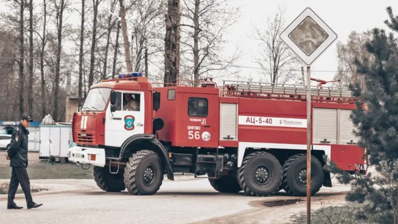 Strażacy z OSP Orchowo pomogli policji w otwarciu mieszkania
