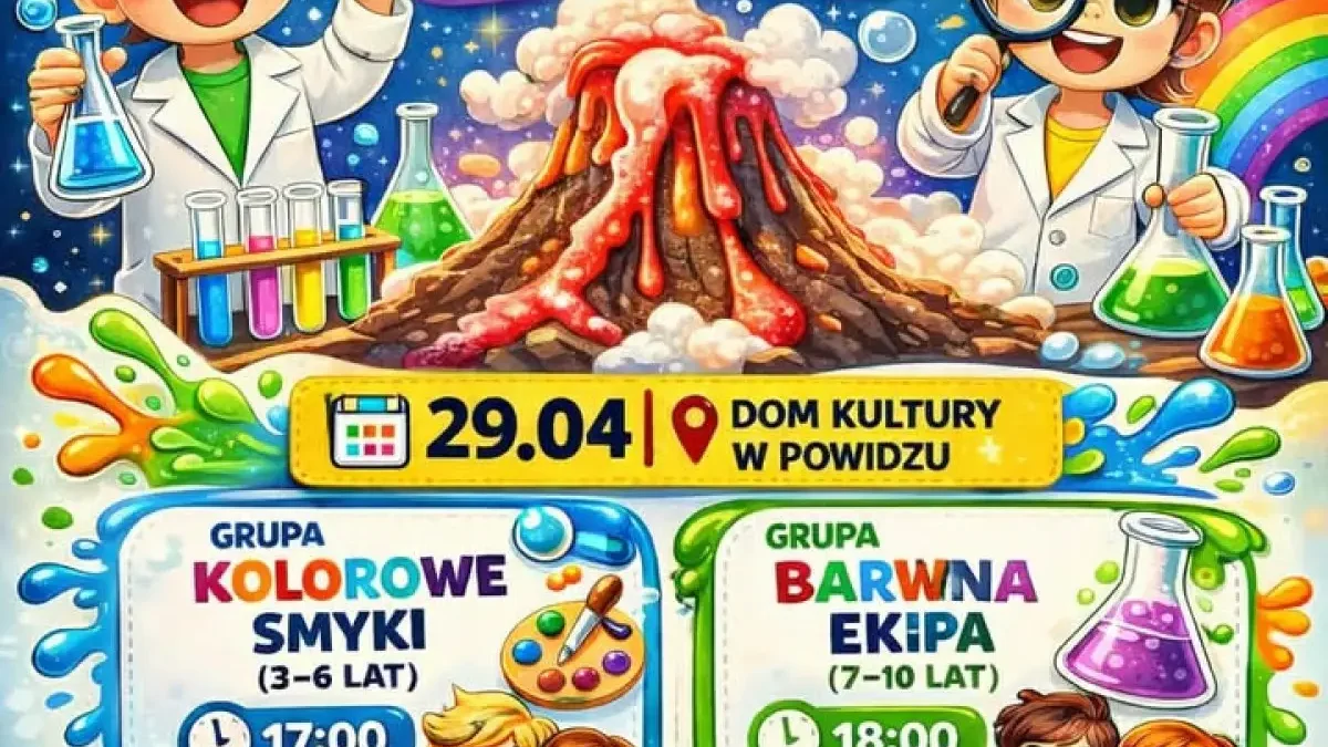 W Gminie Powidz ruszają warsztaty „Mali Naukowcy w Akcji” – nauka przez zabawę