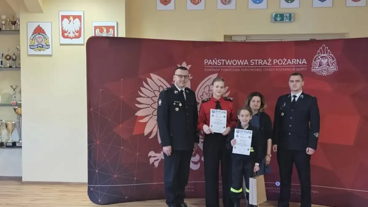 Młode strażaczki z gminy Orchowo z sukcesami w turnieju wiedzy pożarniczej