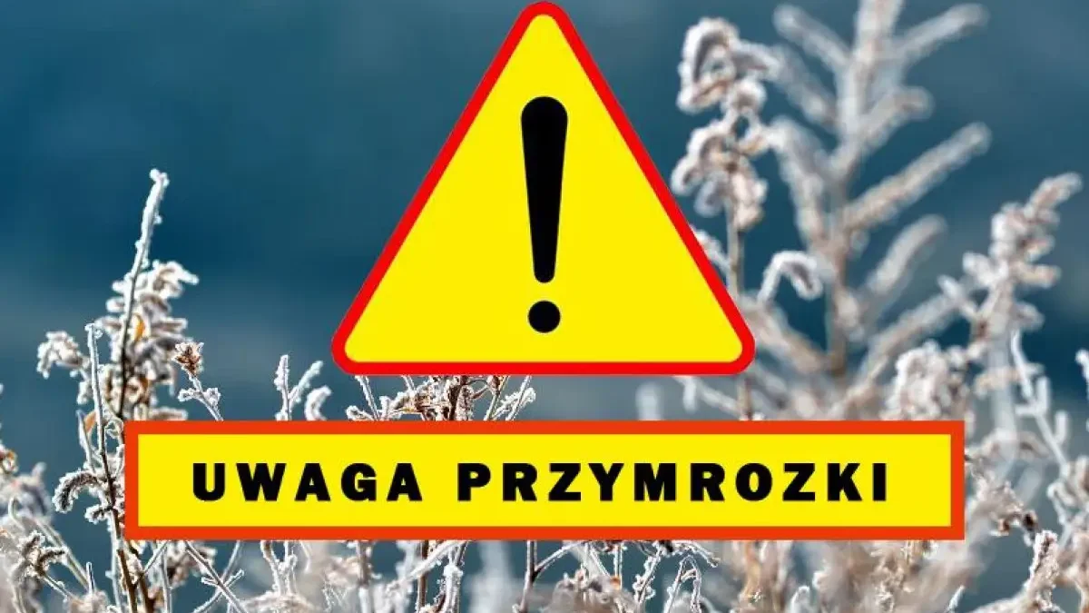 Ostrzeżenie meteorologiczne: Przymrozki w nocy z 26 na 27 kwietnia – IMGW wydaje alert pierwszego stopnia