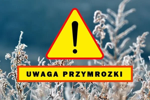 Ostrzeżenie meteorologiczne: Przymrozki w nocy z 26 na 27 kwietnia – IMGW wydaje alert pierwszego stopnia