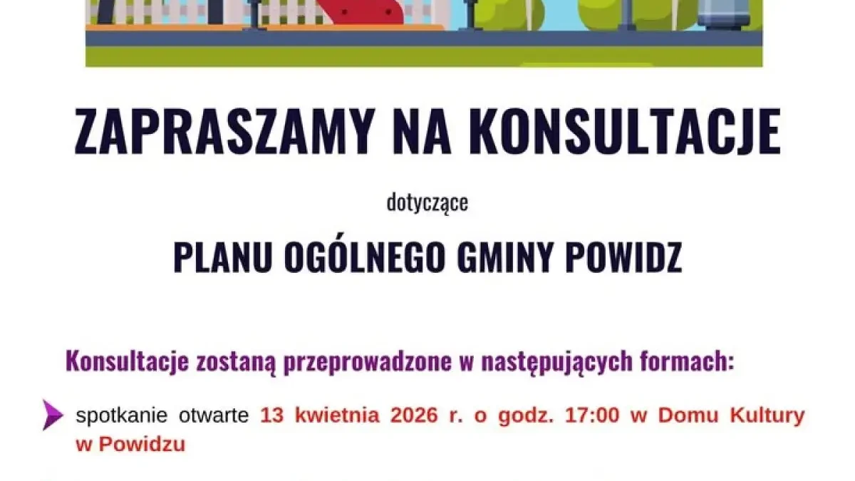 Gmina Powidz przedłuża możliwość składania uwag do Planu Ogólnego – ostatnie dni konsultacji