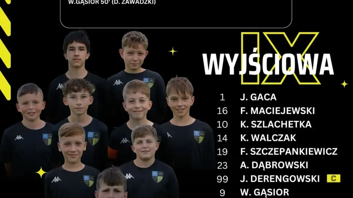 Młodzik starszy Czarnych Ostrowite remisuje z GKS Sompolno w emocjonującym meczu