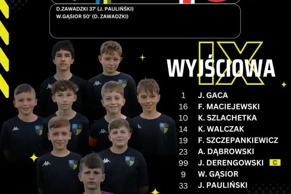 Młodzik starszy Czarnych Ostrowite remisuje z GKS Sompolno w emocjonującym meczu