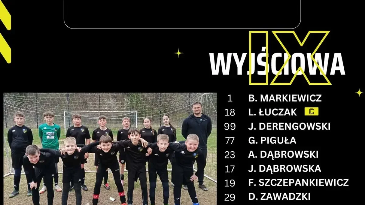 Młodzik młodszy Czarnych Ostrowite uległ Sokołowi Kleczew 0:5