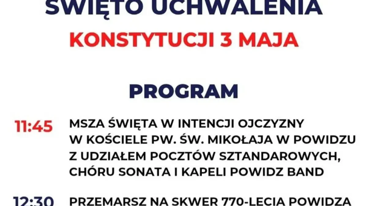 Majówka w Gminie Powidz – country, konstytucja i wspólne świętowanie