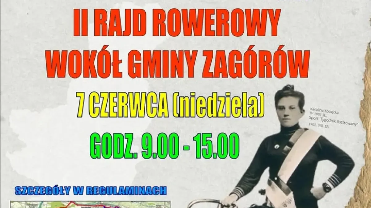 Rowerowa wiosna w Gminie Zagórów – zbieramy kilometry i ruszamy na wspólny rajd