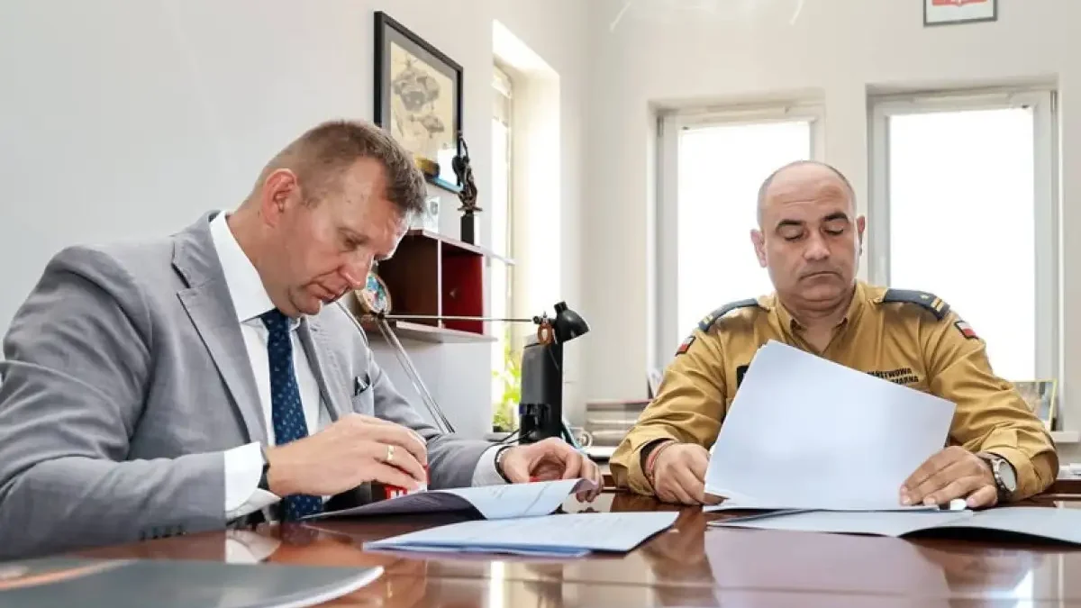 Nowe zasady alarmowania mieszkańców powiatu słupeckiego. Porozumienie podpisane