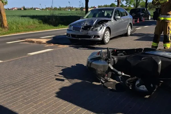 Majowy weekend w powiecie słupeckim: jeden wypadek, trzy kolizje i nietrzeźwy kierowca