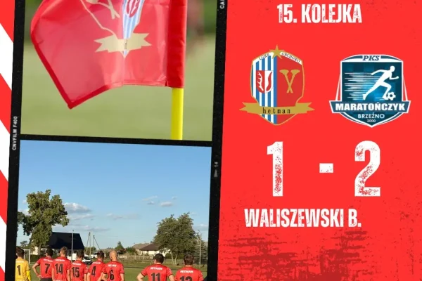 Hetman Orchowo znów przegrywa u siebie. Waliszewski strzela, ale to za mało