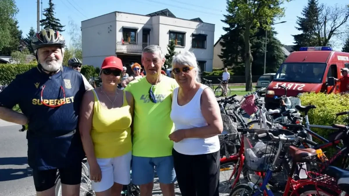 Ponad 200 cyklistów wzięło udział w Majowym Rajdzie Rowerowym w Strzałkowie