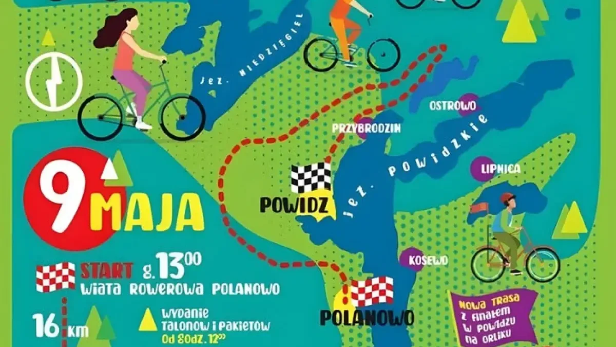 Rusza cykl rajdów rowerowych po Powidzkim Parku Krajobrazowym. Pierwszy wyjazd już w sobotę