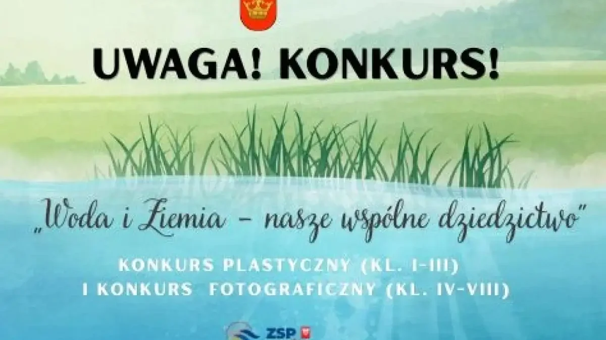 Gmina Powidz zachęca do udziału w konkursie ekologicznym „Woda i Ziemia – nasze wspólne dziedzictwo”