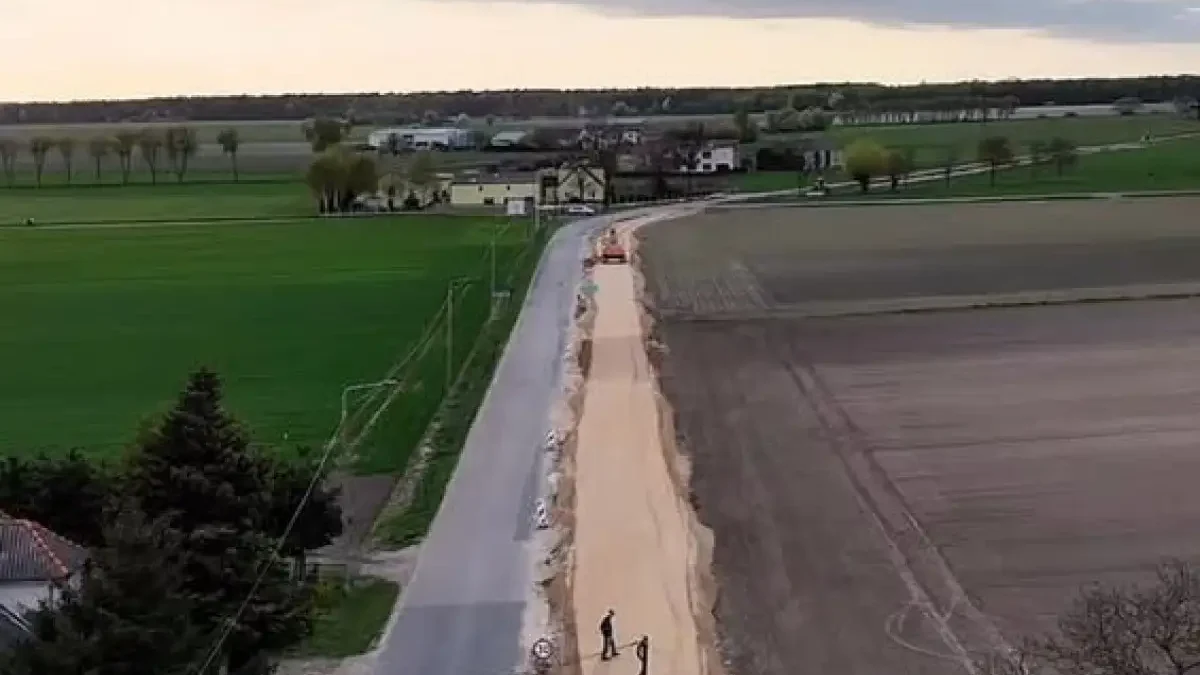 Nowa ścieżka pieszo-rowerowa w Pospólnie: 1,5 km komfortu i bezpieczeństwa