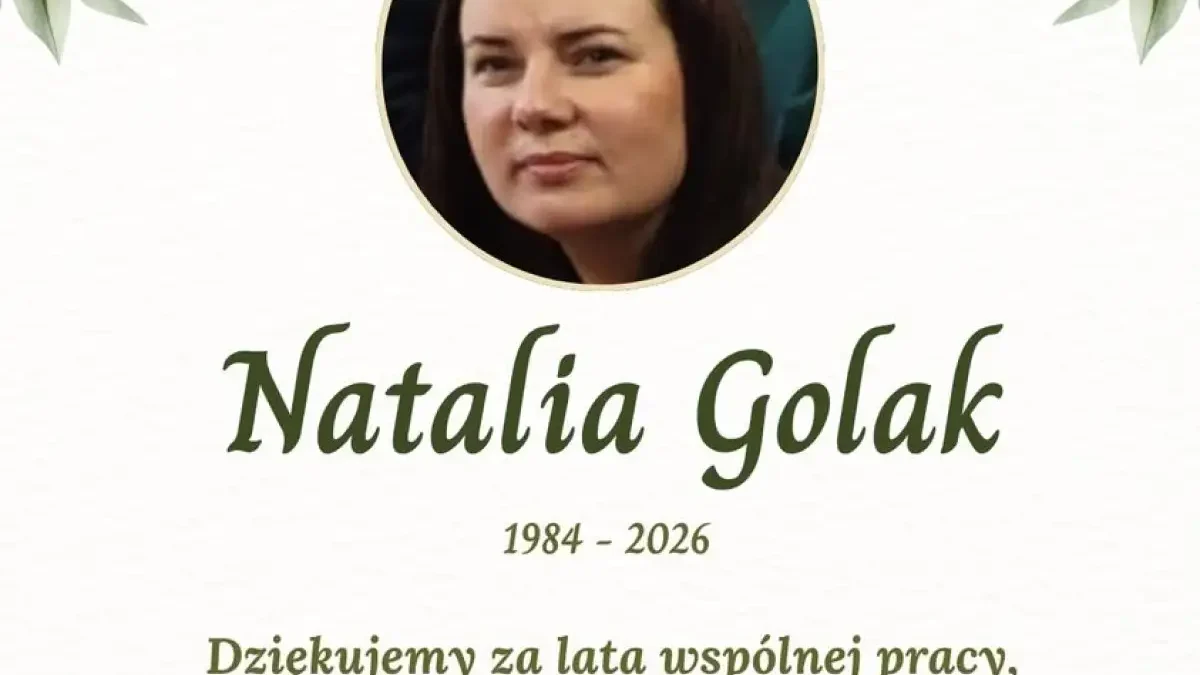 Pożegnanie Natalii Golak – pracownicy służby cywilnej z Komendy Powiatowej Policji w Słupcy