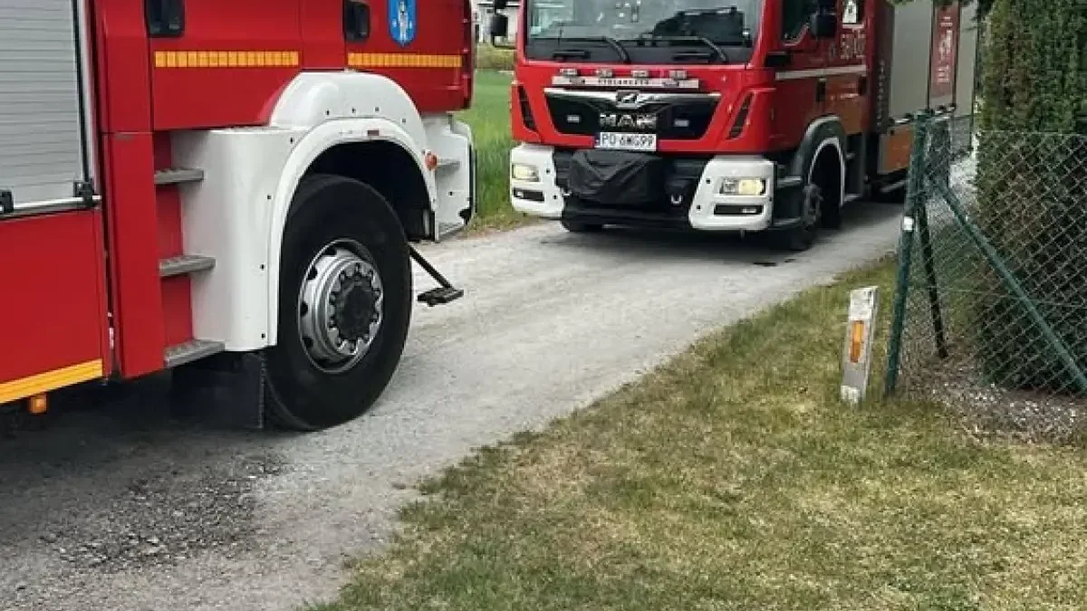 Interwencja ratownictwa medycznego w Jaroszynie – zadysponowano strażaków z OSP Lądek i OSP Ciążeń