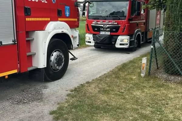 Interwencja ratownictwa medycznego w Jaroszynie – zadysponowano strażaków z OSP Lądek i OSP Ciążeń