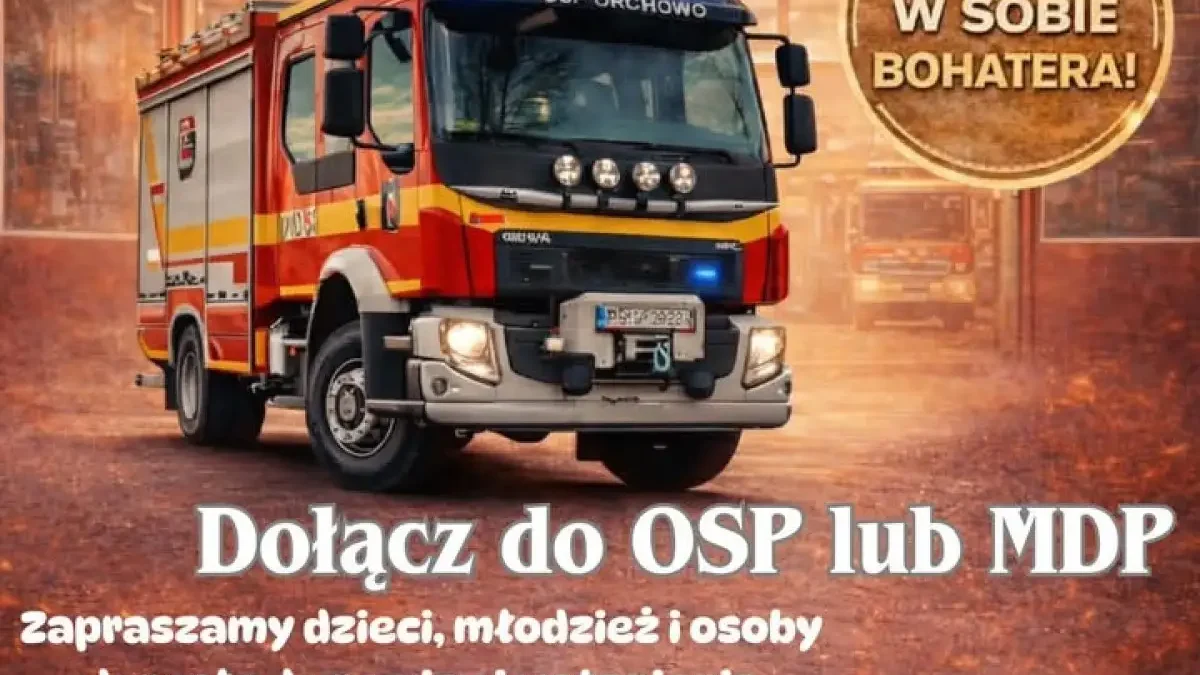 Strażacy z Orchowa otwierają drzwi dla mieszkańców. Sprawdź, co przygotowali