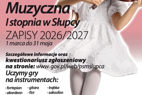Ruszył nabór do Szkoły Muzycznej w Słupcy – sprawdź, jak dołączyć