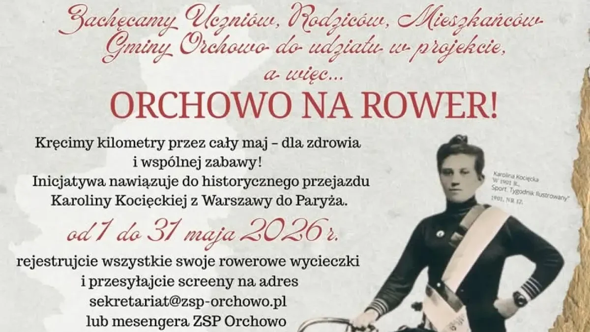 Gmina Orchowo zaprasza na wyjątkowe wydarzenie rowerowe