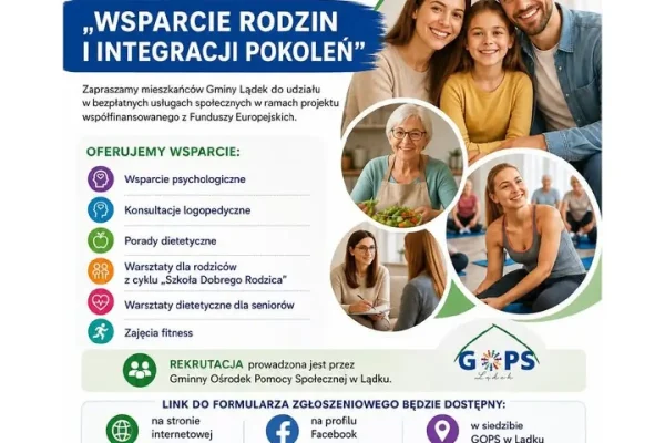 Warto skorzystać z oferty – zachęca Gmina Lądek
