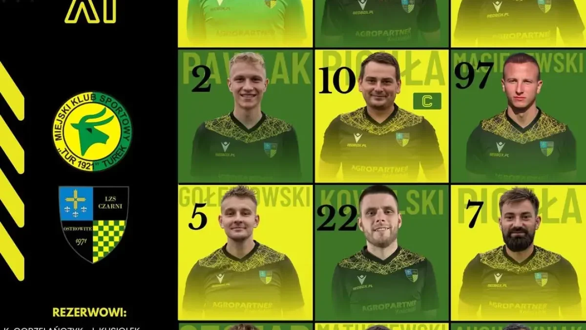 Piłkarze LZS Czarni Ostrowite gotowi na starcie z Turem Turek