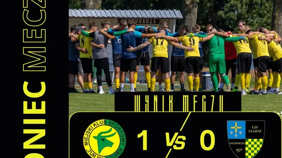 Czarni Ostrowite ulegli liderowi z Turku. Mecz pełen walki, ale bez punktów