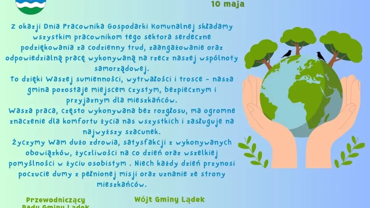 30 lat Zakładu Gospodarki Komunalnej w Lądku – podziękowania dla pracowników z okazji ich święta