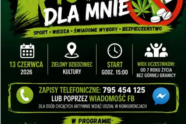 Stowarzyszenie zaprasza na imprezę profilaktyczną „Używki to nie dla mnie” w Powidzu