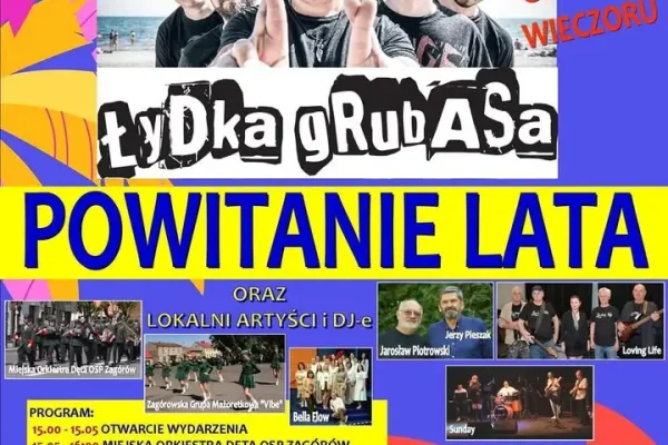 Powitanie Lata w Zagórowie – muzyka, atrakcje i dobra zabawa