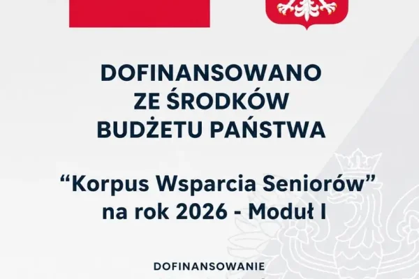 Gmina Zagórów z dofinansowaniem na usługi sąsiedzkie dla seniorów w 2026 roku