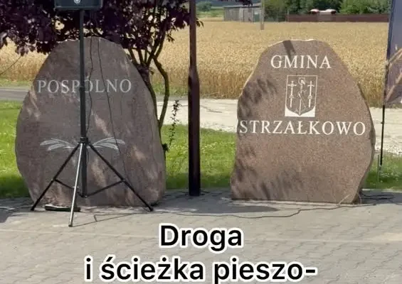 Otwarcie drogi i ścieżki pieszo-rowerowej z rajdem i zbiórką dla schroniska